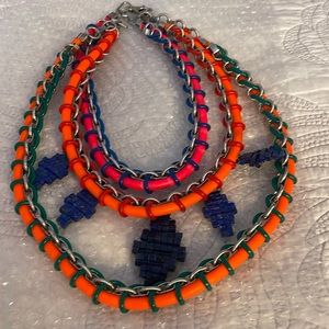 Tory Burch runway necklace